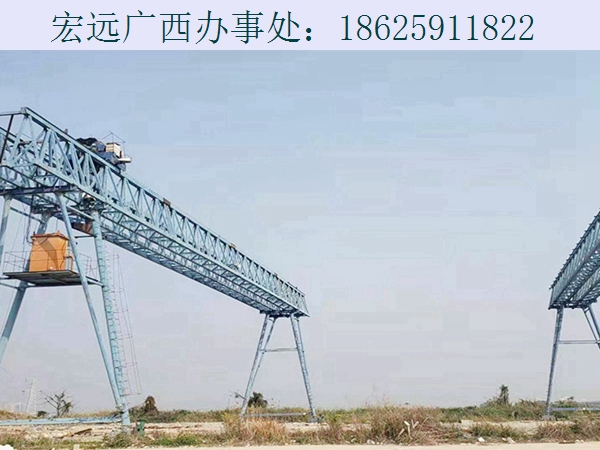 門式起重機的安裝程序